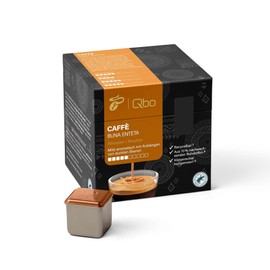 Tchibo Qbo Caffè Buna Enteta Premium Coffee Capsules, Pack of 27 (Caffè, Intensity 04/10, Mildly Aromatic), Sustainable, Made from 70% Renewable Raw Materials & Climate Neutral Compensated