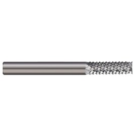 Micro 100 RDC-30 Square End Mill - Diamond Cut, 1/8" Cutter Dia, 1/2" LOC, 1/8" Shank Dia, 1-1/2" OAL, Uncoated