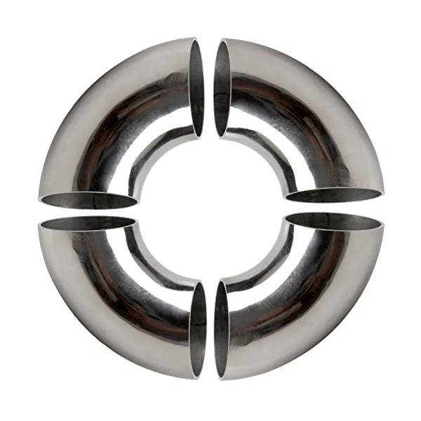 OSIDU 3 Inch 90° Mandrel Bend Elbow, SS304 Stainless Steel