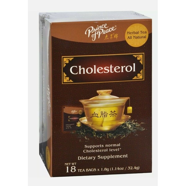 Prince Of Peace Cholesterol Tea 18 Tea Bags