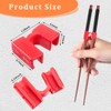 Patelai 5 Pairs Reusable Chopstick Helpers Practice Chinese Chop Stick