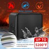BOZHOUGG ® Fireproof Document Box with Lock - Waterproof Home
