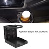 2 Pcs Folding Cup Holder 73mm Compact Space Saving Foldable