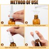 ZHWKMYP 20 Pcs Nasal Spray Bottle, 30ML/1oz 12 Pcs Empty