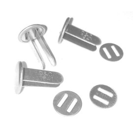 German Helmet Liner Split PINS and WASHERS M35 - M40 - M42