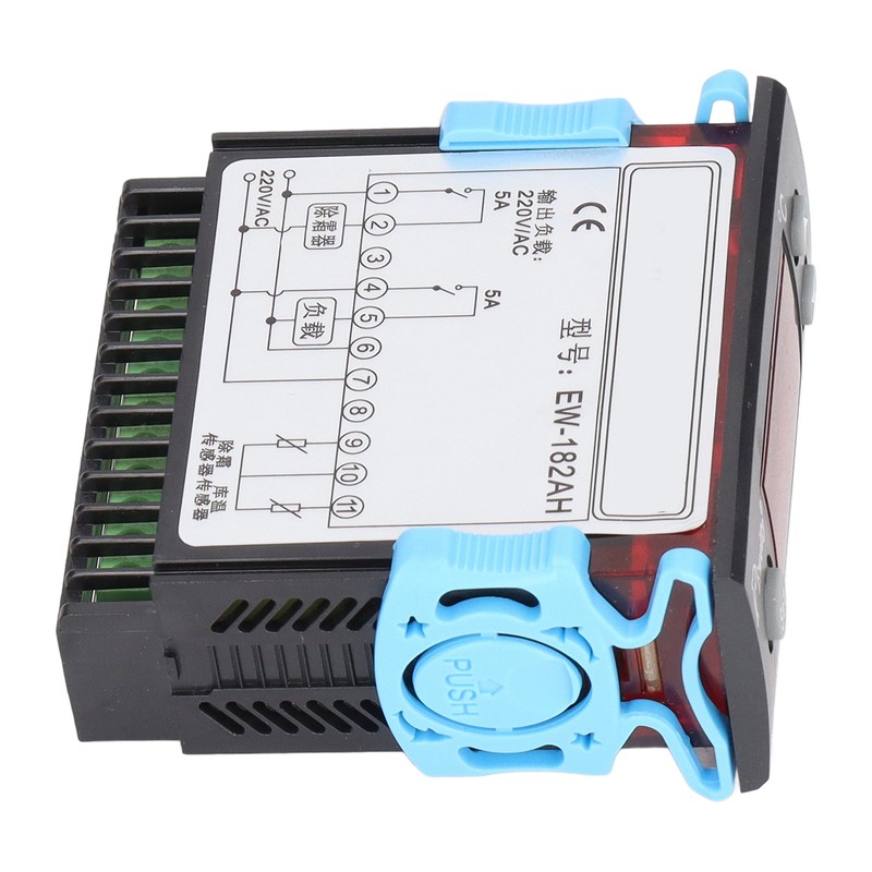 Digital Temperature Controller Dual Sense Line Temperature Defrost Sensor Thermostat