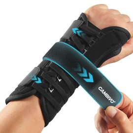 CAMBIVO Wrist Support 1 Pack, Black Left, S/M