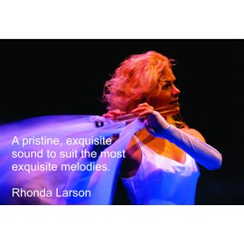 Hall Crystal Flute 11799 - Inline Glass Flute in G - Clear Glass