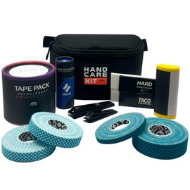 CRUX KIT Pro - Hand Care for Climbers - Taco Callus File, Regenerating Cream MOJO, Tape Pack, Case, Accessories