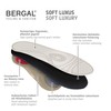Bergal Soft Luxury Premium Footbeds Extra Soft Made of Vegetable