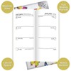2026 Slim Wallet Pocket Diary Week to View - White