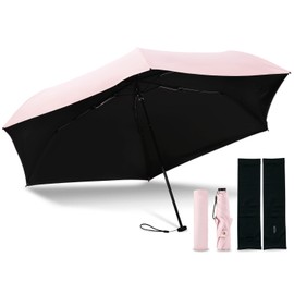 (Supervised by an Active Dermatologist), Ultra Lightweight, 5.1 oz (145 g), 100% UV Protection, JIS Standards, Certified by a Third Party Organization in Japan, Parasol, Folding Umbrella, Full Light
