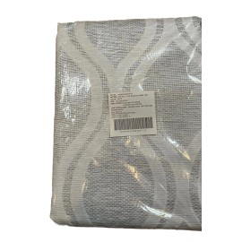 hOme Silk Home Mitchell Total Blackout Curtain Panel 1 Pair White 52'' x 96'' M33D