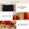 2 Pack Tissue Box Cover Holder, Red Poppies Flowers Rectangle