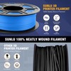 SUNLU 3D Printer Filament PLA Matte 1.75mm, Neatly Wound Filament,
