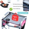 BAGSFY Walker Tray with Cup Holder & Side Pocket –