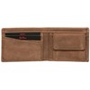 Red Baron Men´s wallet purse genuine cow leather brown exclusive