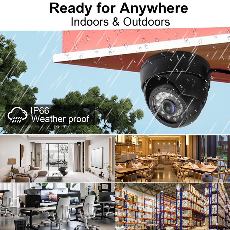 ELP 2 Megapixel USB Dome Camera with CMOS IMX323 Sensor,