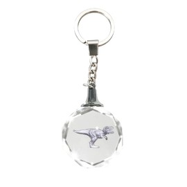 Crystal Silhouettes Keychains, clear