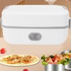 Self Cooking Lunch Box Leakage Proof 2 Stainless Steel Inner