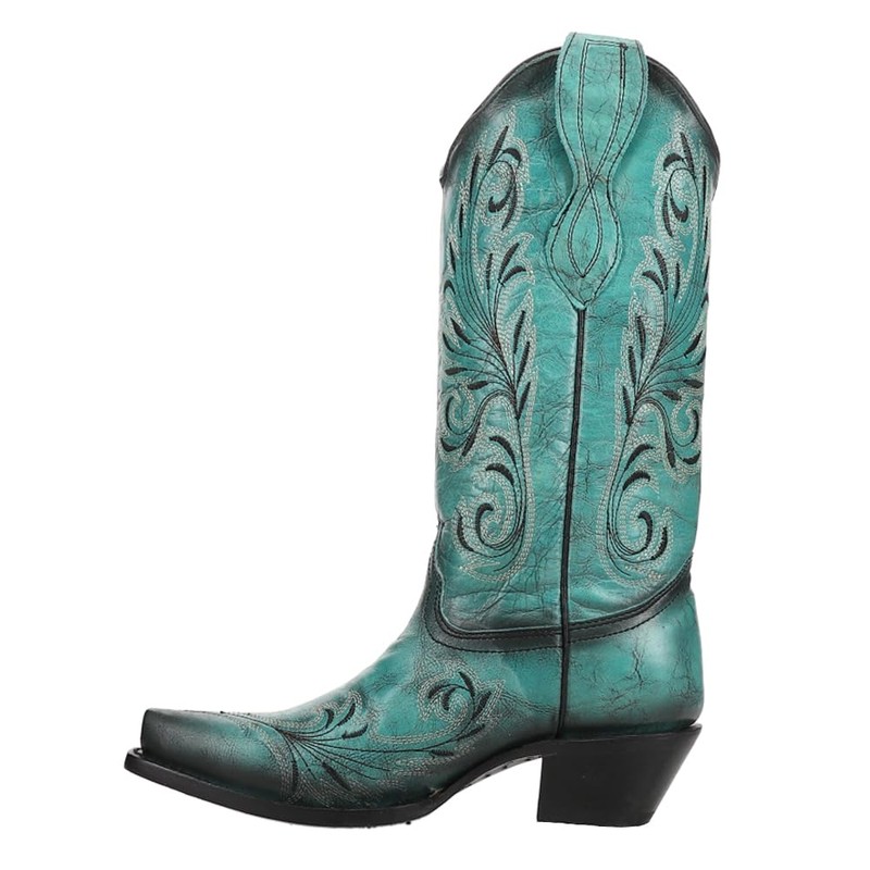 Corral Boots L2076 Turquoise 6.5 B (M)
