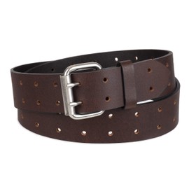 Dickies Men's 1 3/8 in. Genuine Leather Belt (Standard & Big and Tall Sizes),Brown,34
