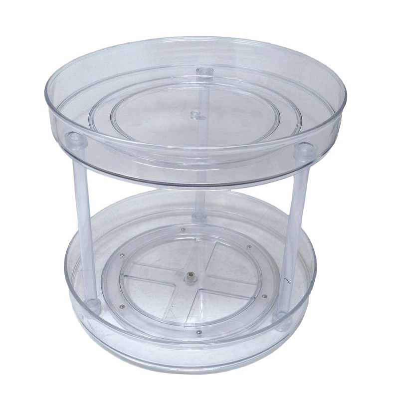 Dial Industries Lazy Susan Turntable Organizer for Pantry, Cabinet, Countertop,