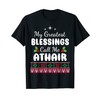 Greatest Blessings Irish Father Athair Gifts Christmas T-Shirt