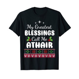 Greatest Blessings Irish Father Athair Gifts Christmas T-Shirt
