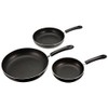 Concord Set of 3 Non-Stick Aluminum Fry Pans