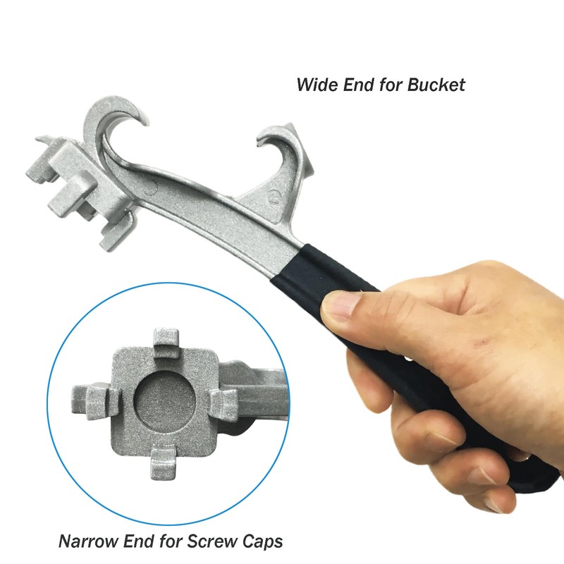 YUEBM Bung Wrench for 55 Gallon Drums and 5 Gallon