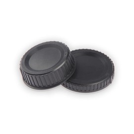 Mikinona 5 Set Rear Lens Cover Camera Body Cap DSLR Cameras Durable Protection from Moisture Fingerprints Compatible Body Lens Storage