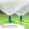 Multifunctional Garden Sprinkler, Lawn Sprinkler, 360° Rotating Garden Sprinkler with