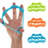3 Pieces Finger Trainer - Finger Expander for Rehabilitation, Muscle