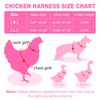 Adhafera Chicken Harness (Pink, L)