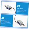 Hohopeti 3pcs Mini Electromagnet 12v Solenoid Electromagnet Push Pull Type