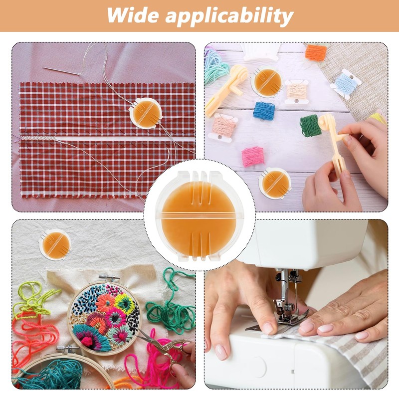 2Pcs Beeswax for Thread,Beeswax Thread Conditioner,Thread Wax,Wax Thread,Beeswax Block,Bees Wax