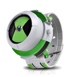 Dhqkqg Kids Projection Watch, Ben 10 Omnitrix Watch, Adjustable Projection with Projector Projection Action Figure Model, for Boys Girls Childrens Toys Wa-tch