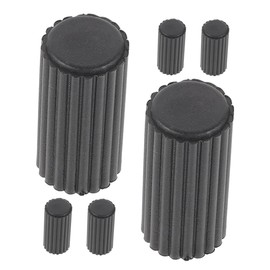 Healeved 6 Pcs Wheelchair Brake Accessories Rack Wheelchair Brake Brake Brake Handle Brake Extension Brake Halter Door Wheelchair Parts Wheelchair Brake Extension Handle Plastic Black