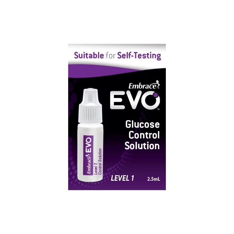 Embrace EVO Glucose Control Solution Lo