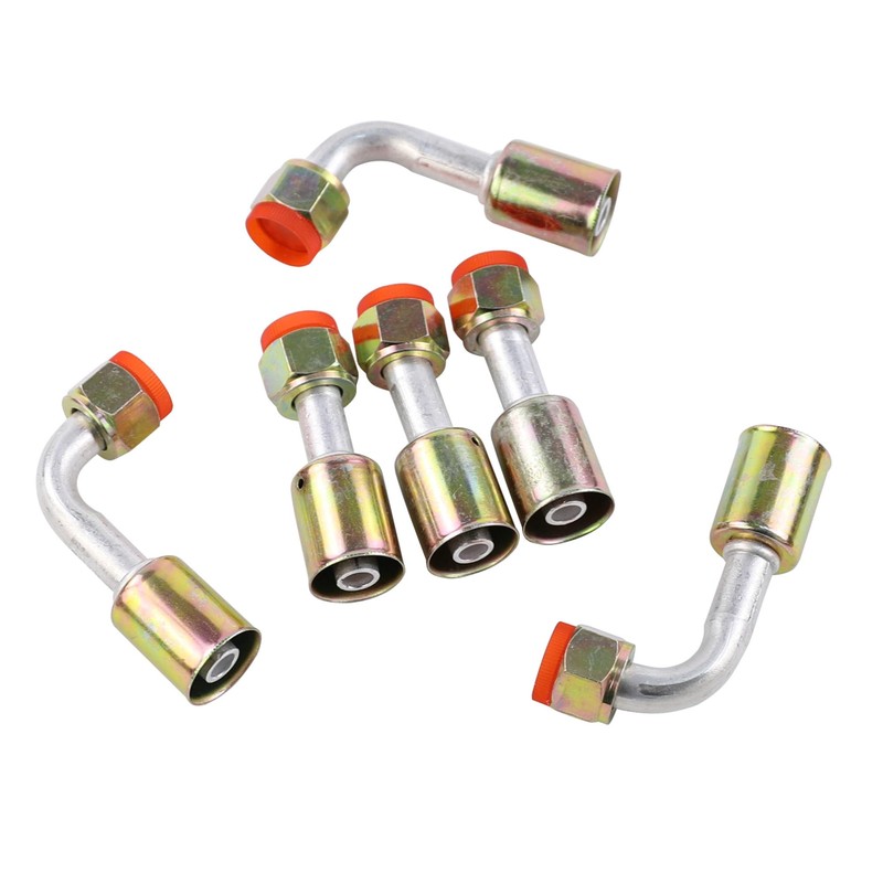 Wisepick 25PCS Air Conditioning Hose and Fitting Kit Includes 6ft