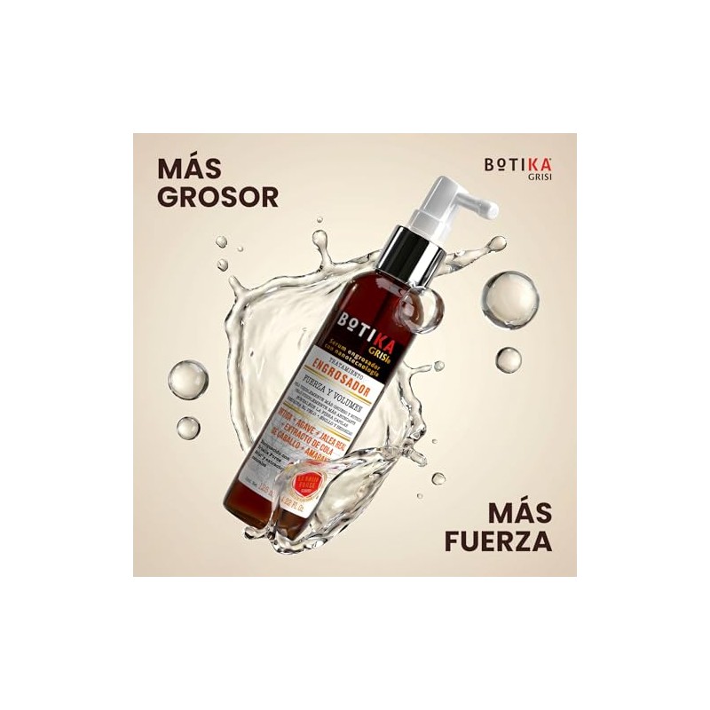 Grisi Botika Serum Engrosador Tratamiento Capilar con Nanotecnología, Anticaída y