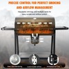 Realcook BBQ Barrel Charcoal Grill: Spacious Premium Outdoor Barbecue Grills