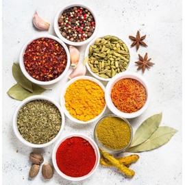 Superfine Seasoning Holder | Kitchen Spice Clear Container Bottle Dispenser Set | Coarse to Fine Salt Pepper Kit