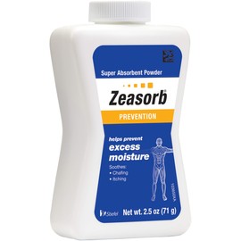 Zeasorb Special pack of 6 Zeasorb Super Absorbent Powder 2.5 oz (70.9 g)