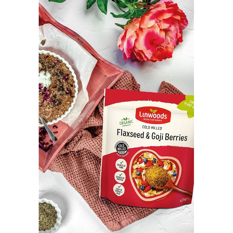 Linwoods Milled Flaxseed & Goji berries 200g - Pack of