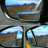 2x 360° Stick on Rear View Auxiliary Blind Spot Mirror