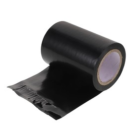 Pvc Electrical Tape 10cm Wide, Waterproof Insulation Tape for Wiring and Pipe Repairs, Black, 20 Meters