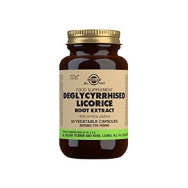 Solgar Deglycyrrhised Licorice Root Extract Vegetable Capsules - Pack of 60 - Botanical Extract - Antioxidant and Anti-Inflammatory Properties - Vegan and Gluten Free