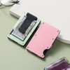 HIESGIE Wallet for Women, Minimalist Card Holder with Removable Clip,